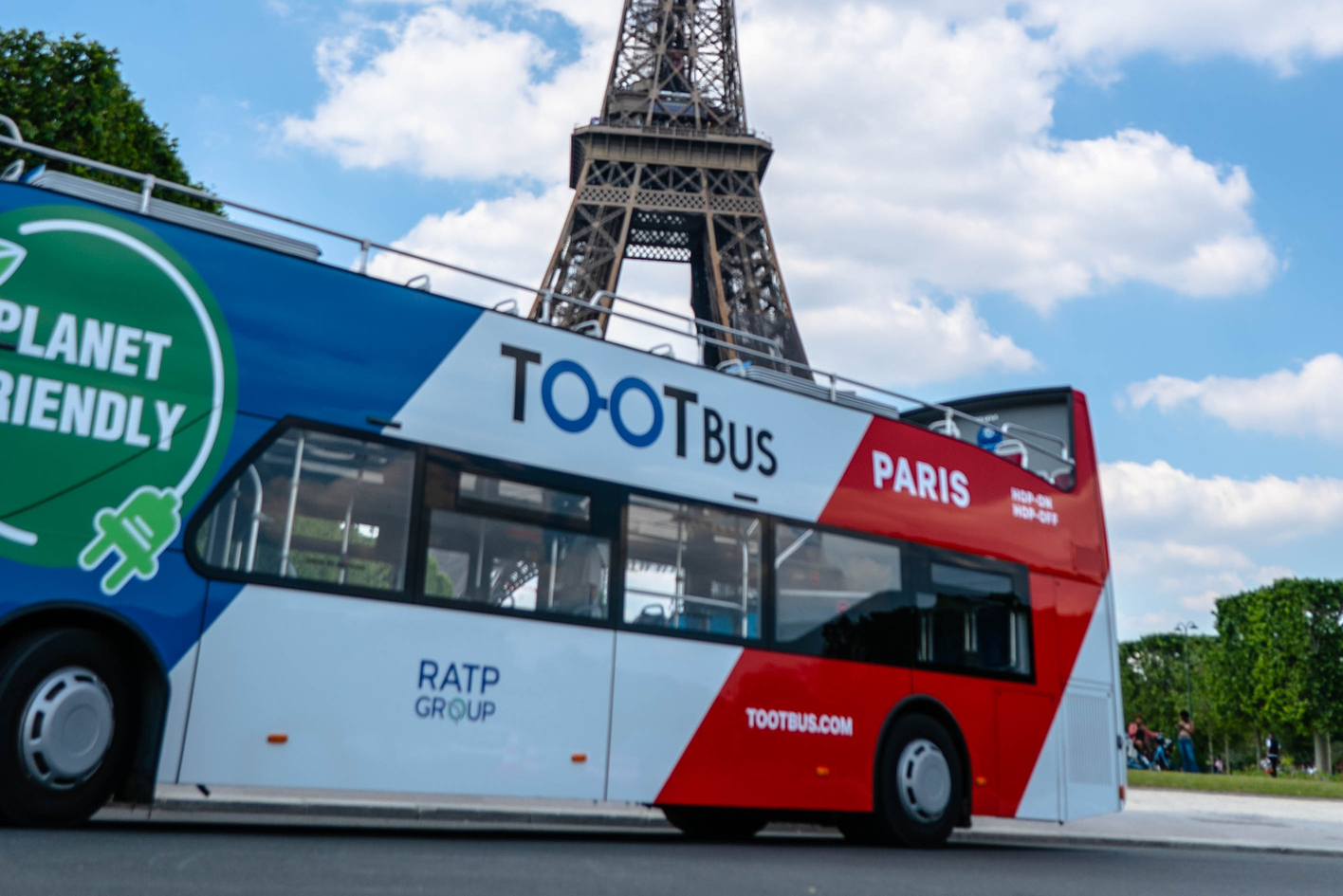 E-billet TOOTBus Paris -Tour de Paris  - Enfant 1 jour   - valid 6 mois - Envoi sous 24h