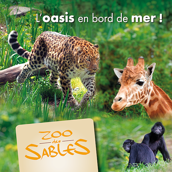 E-ticket Zoo des Sables d'Olonne Enfant - Validité permanente