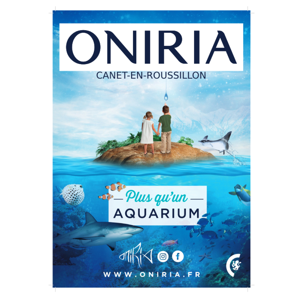 E-billet Aquarium Oniria Adulte (à partir de 11 ans) -  validité : 27/08/2024