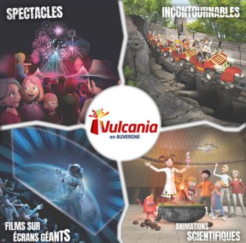 E-billet Vulcania (63) Bambin - Validité 01/11/2025